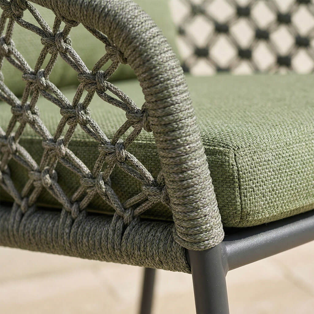 SUNS Gartenstuhl Nappa Rope/Aluminium 3 SUNS Gartenstuhl Nappa Rope/Aluminium – Bild 2