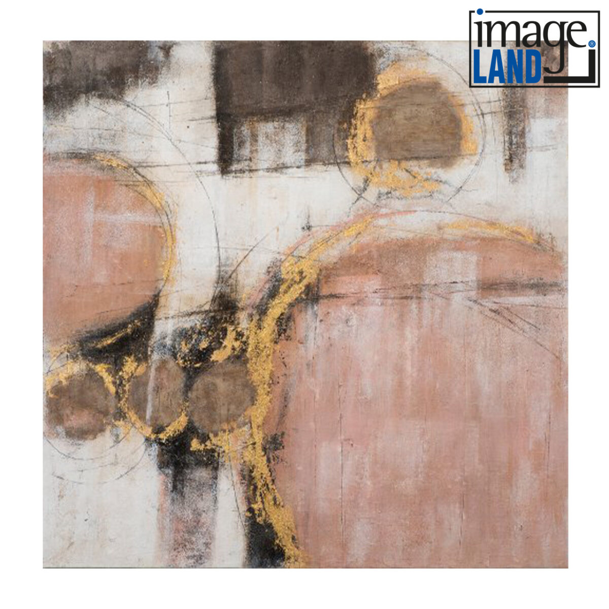 Imageland Bild Harmonische Kreise in Terracotta