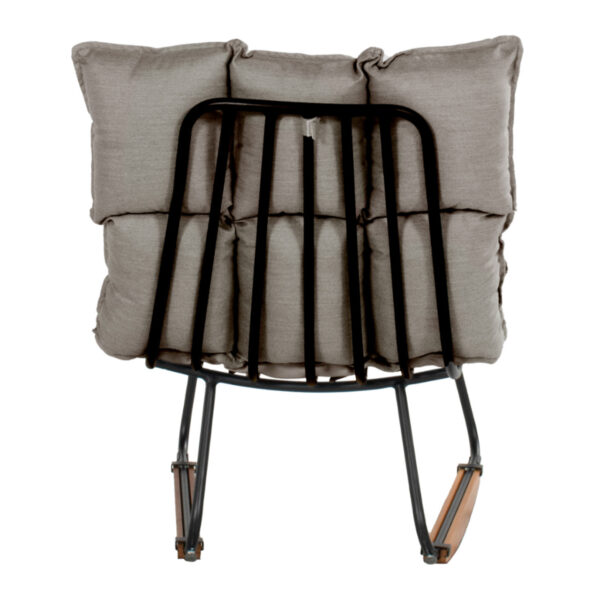 SCHÖNER WOHNEN-Kollektion Sessel mit Hocker LESKA carbon beige