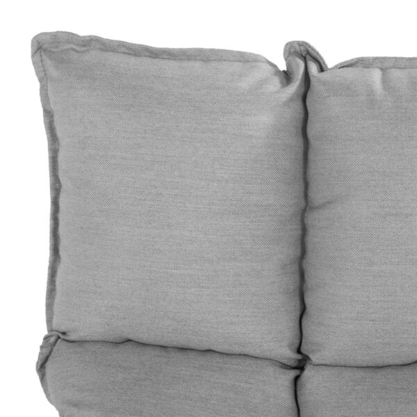 SCHÖNER WOHNEN-Kollektion Sessel mit Hocker LESKA mid grey
