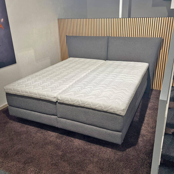 SCHÖNER WOHNEN-Kollektion Boxspringbett VITA Grau – Sofort verfügbar!