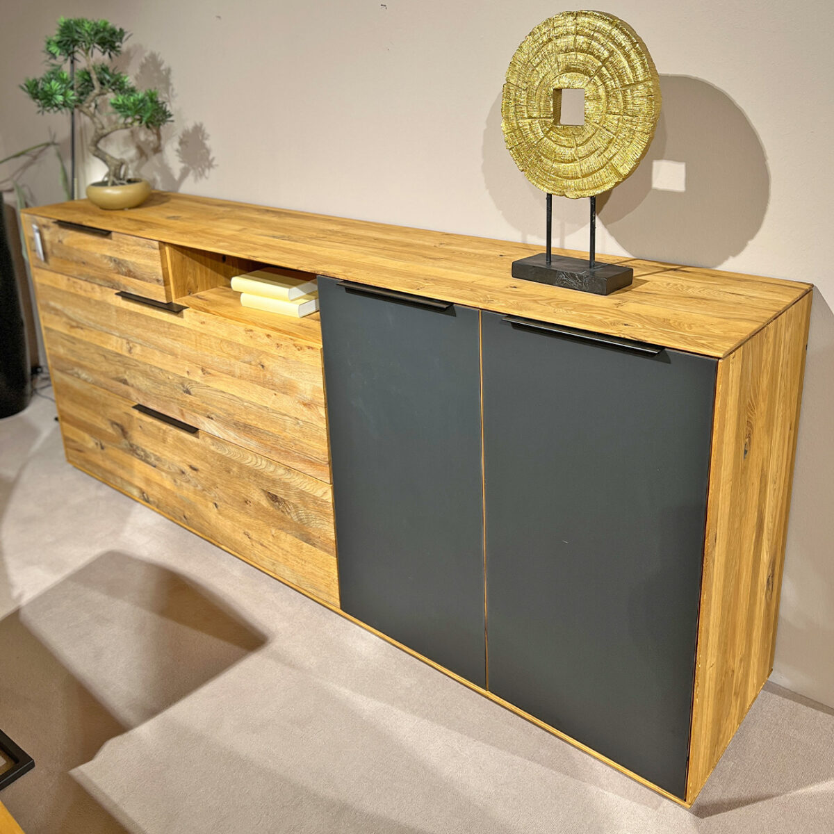 Kaiser-Leisten Sideboard 2-türig Medo – sofort verfügbar!