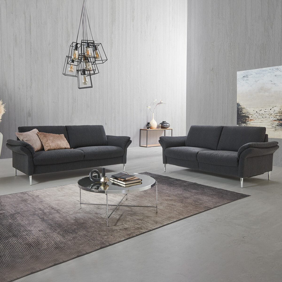 Bouclé Sofa 3-Sitzer TL 3122