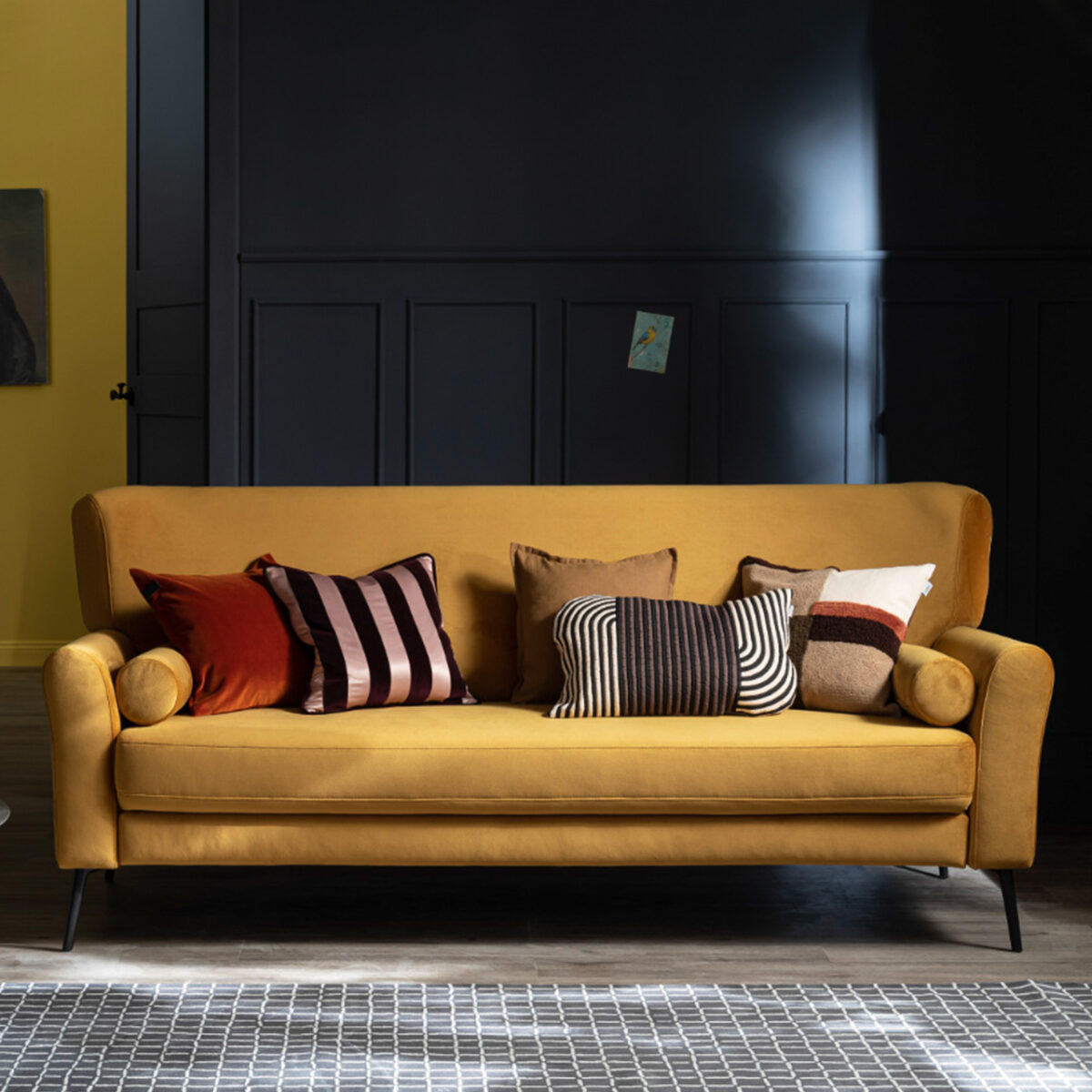 SCHÖNER WOHNEN-Kollektion Sofa Amadeo Stoff Gold