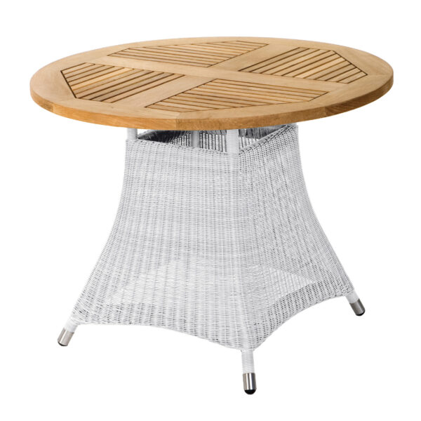 Zebra Tisch Loomus 23054 Aluminium/Rundgeflecht