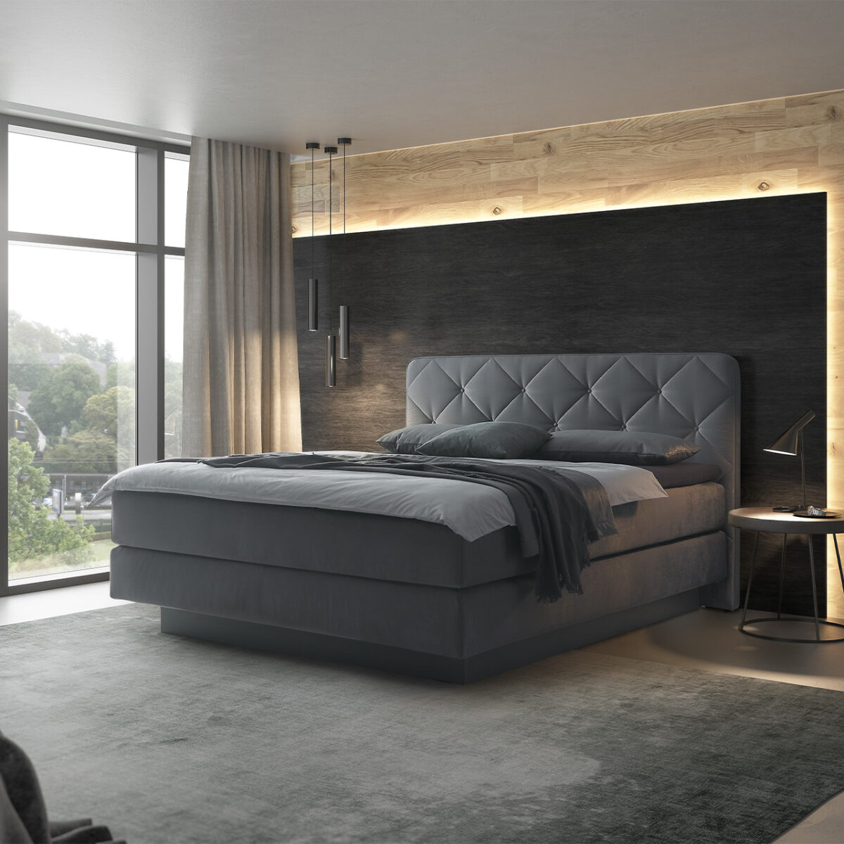 Boxspringbett Caro