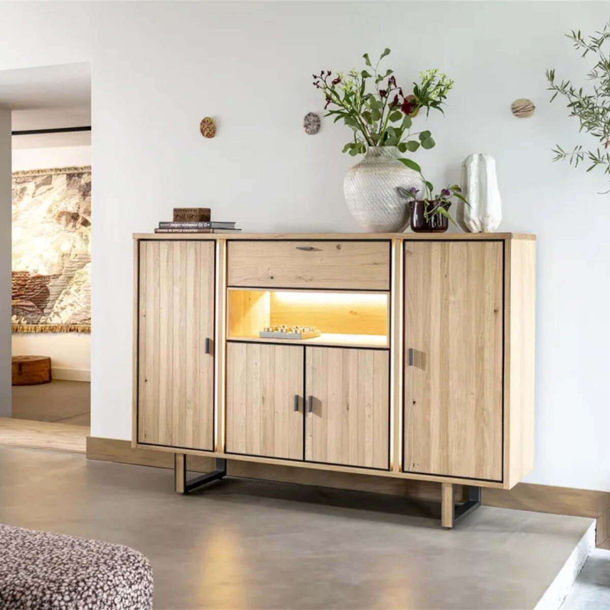 Henders & Hazel 34 Henders & Hazel Highboard Shimanto
