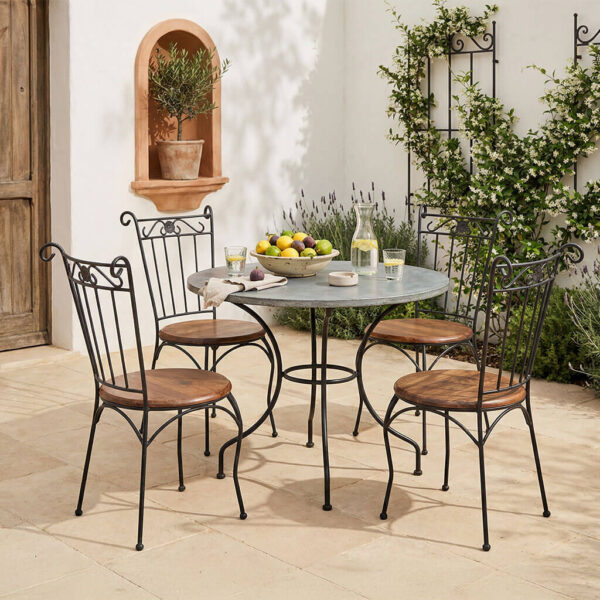 Möbel Kerkfeld in Borken - Möbel und Küchen auf 15.000 m² 13 Stuhl Garten 4er-Set Eisen Schwarz