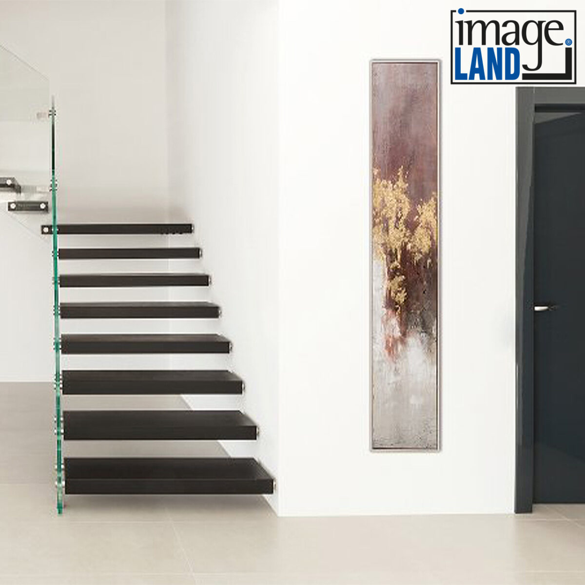 Imageland Bild Schlanke Variation von Gold und Rose