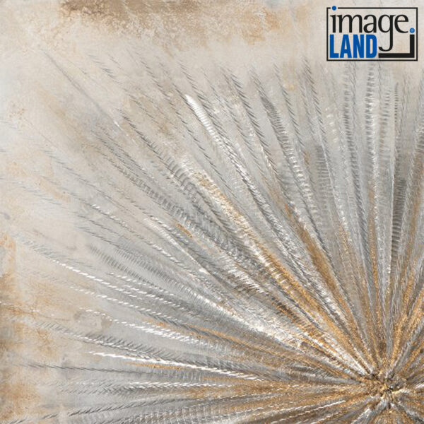 Imageland Bild Sonne in Gold und Silber