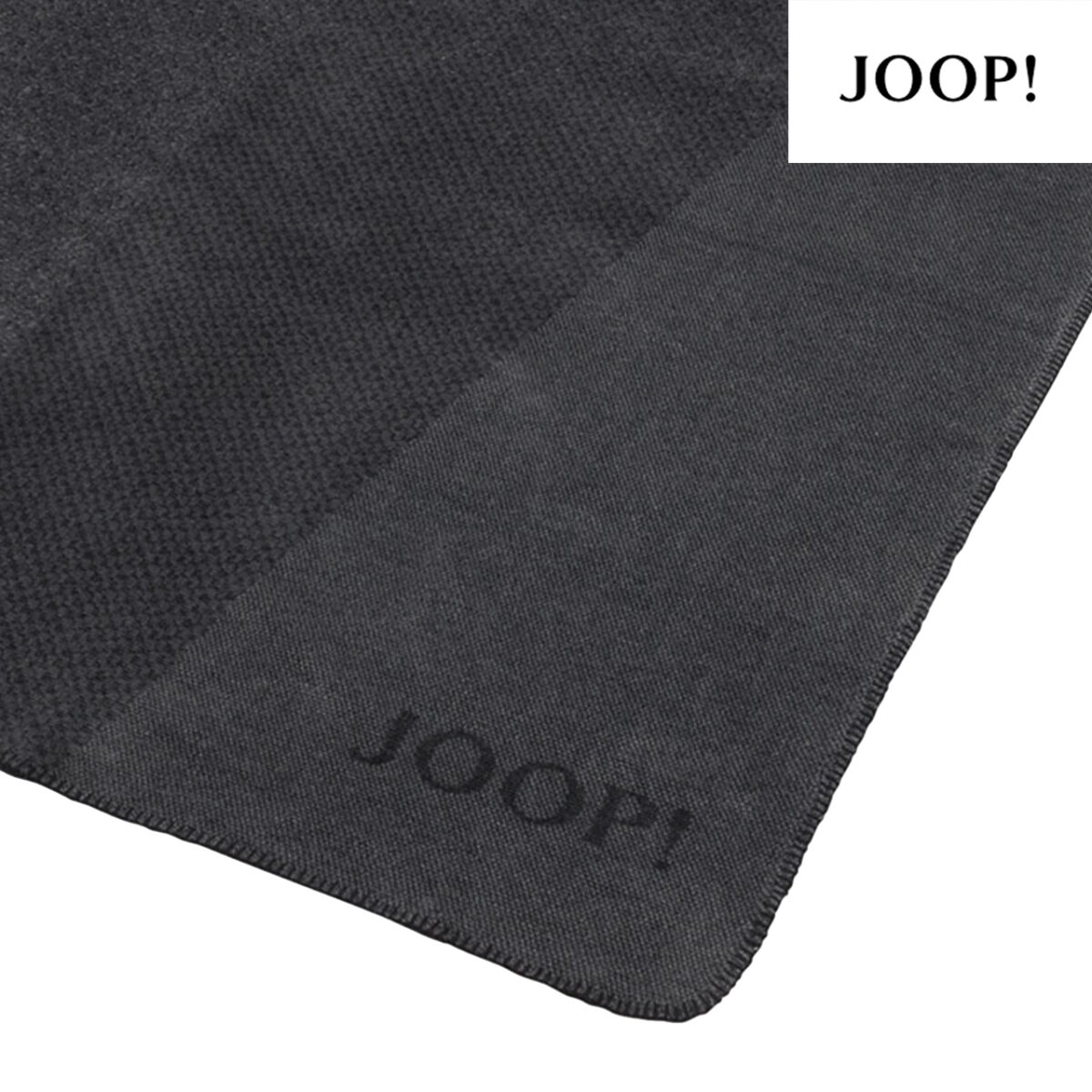 JOOP! Decke DECOR anthrazit