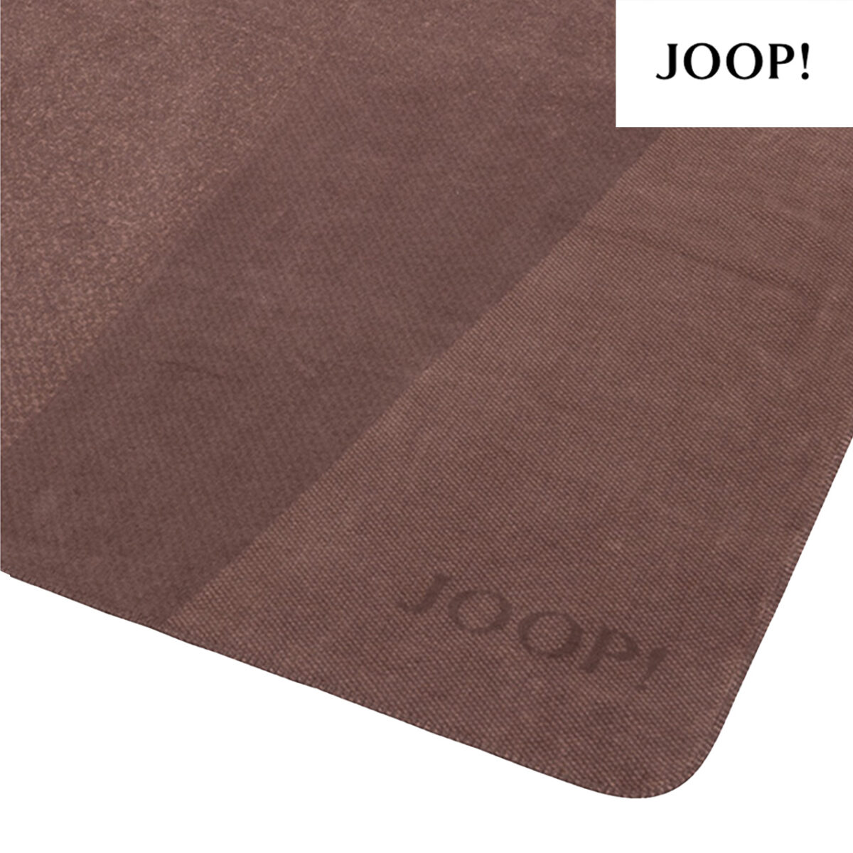 JOOP! Decke DECOR karamell