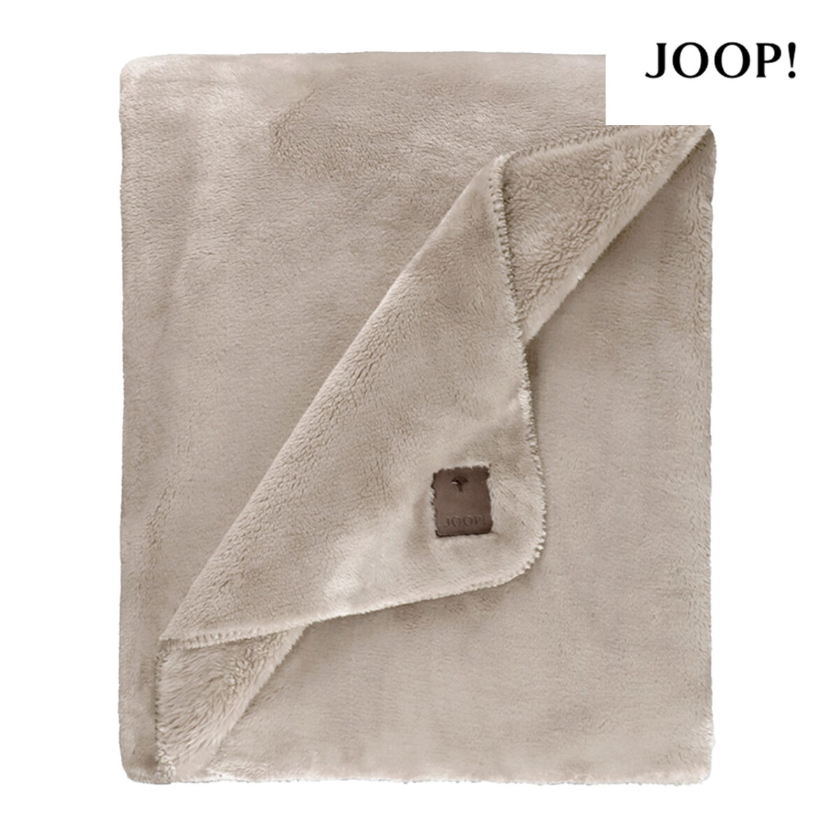 JOOP! Decke SLEEK grau