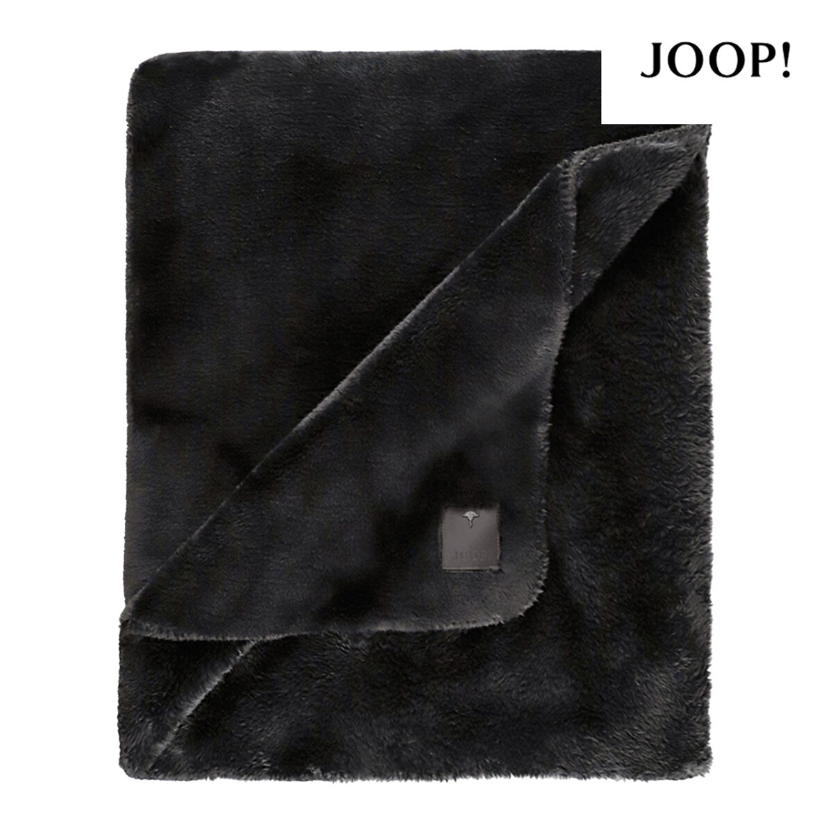 JOOP! Decke SLEEK schwarz