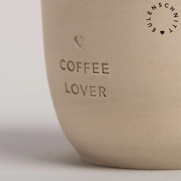 EULENSCHNITT Becher "Coffee Lover"