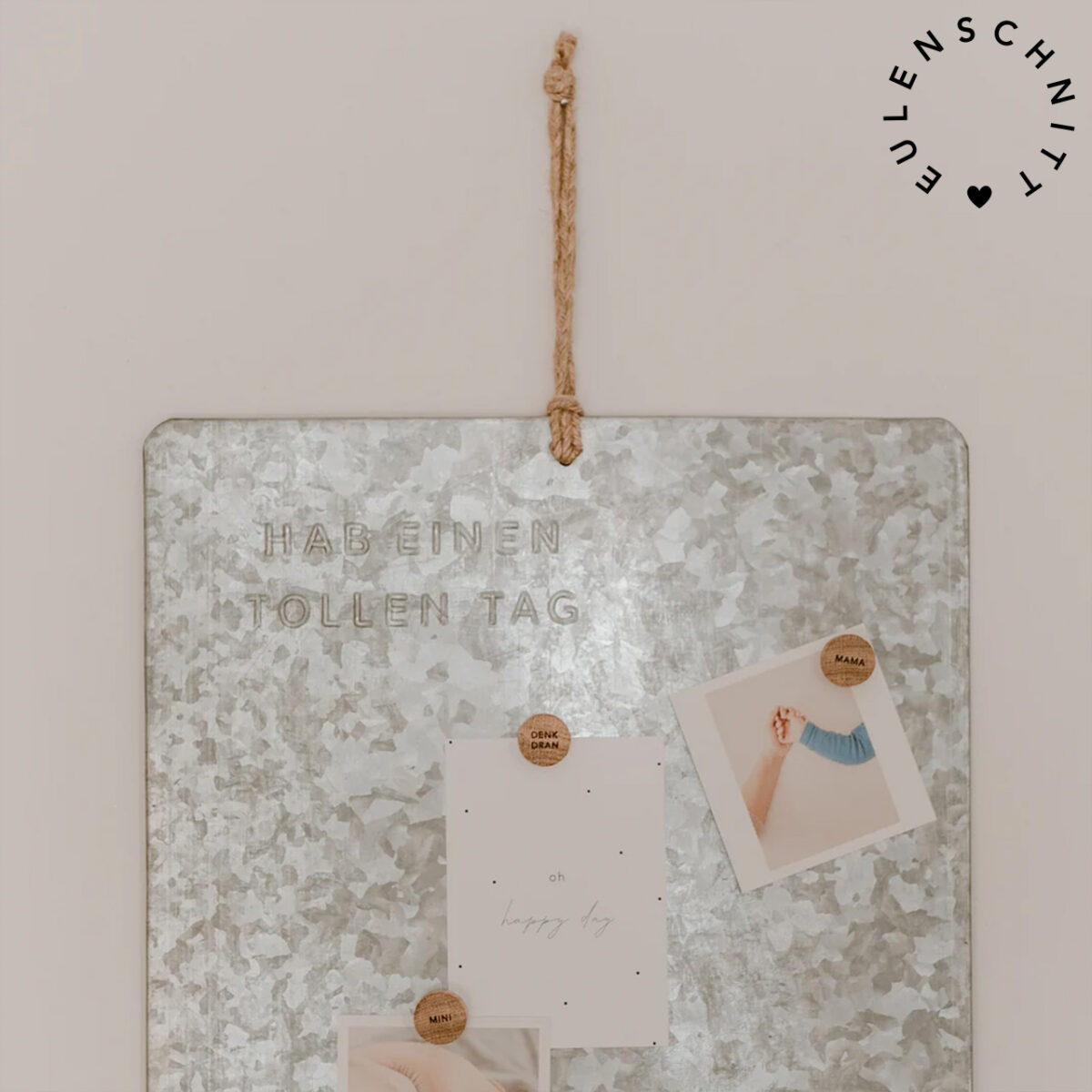 EULENSCHNITT Magnetboard „Toller Tag“