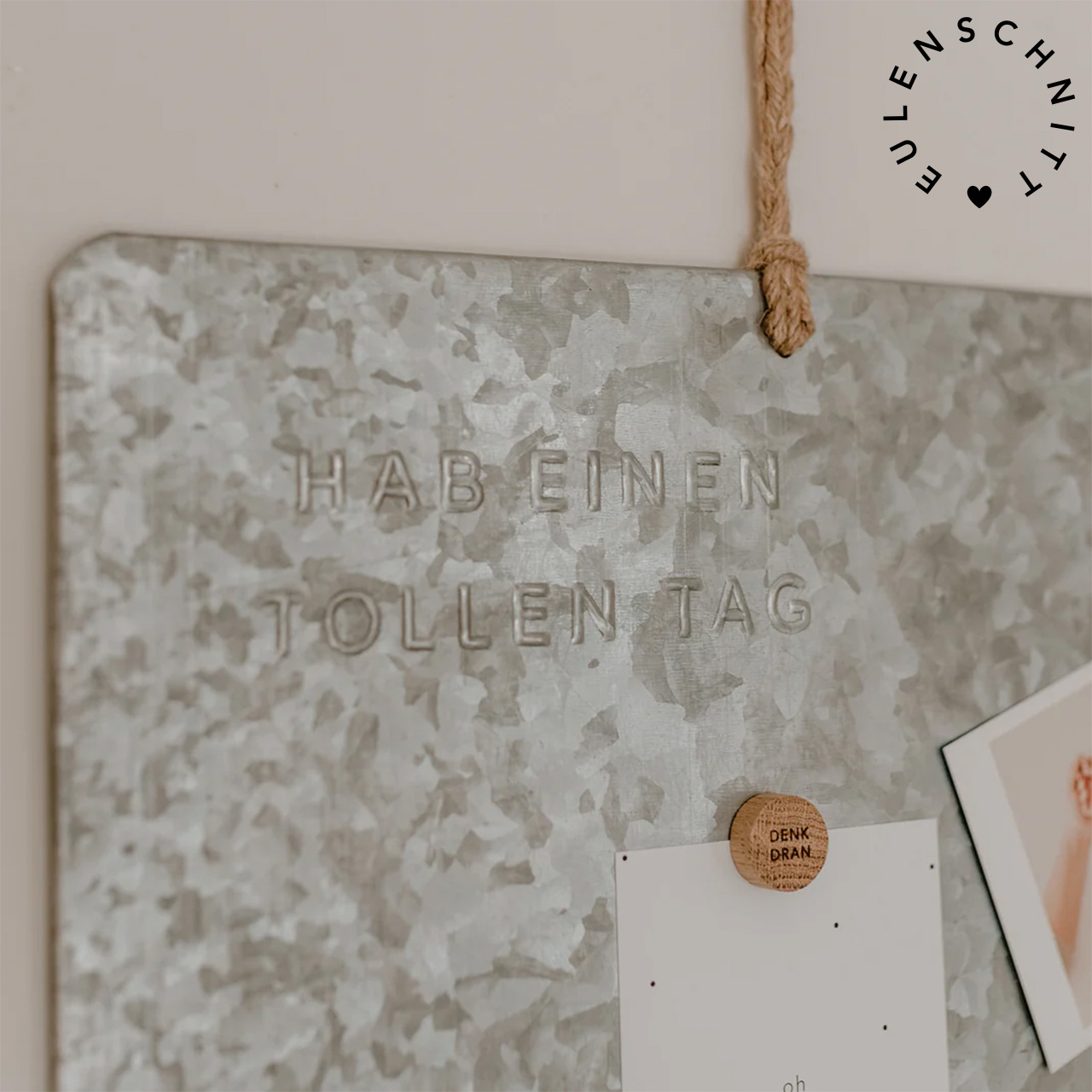 EULENSCHNITT Magnetboard "Toller Tag"