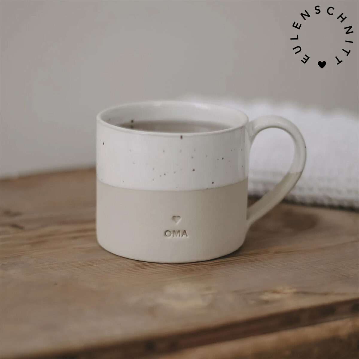 EULENSCHNITT Tasse „Oma“