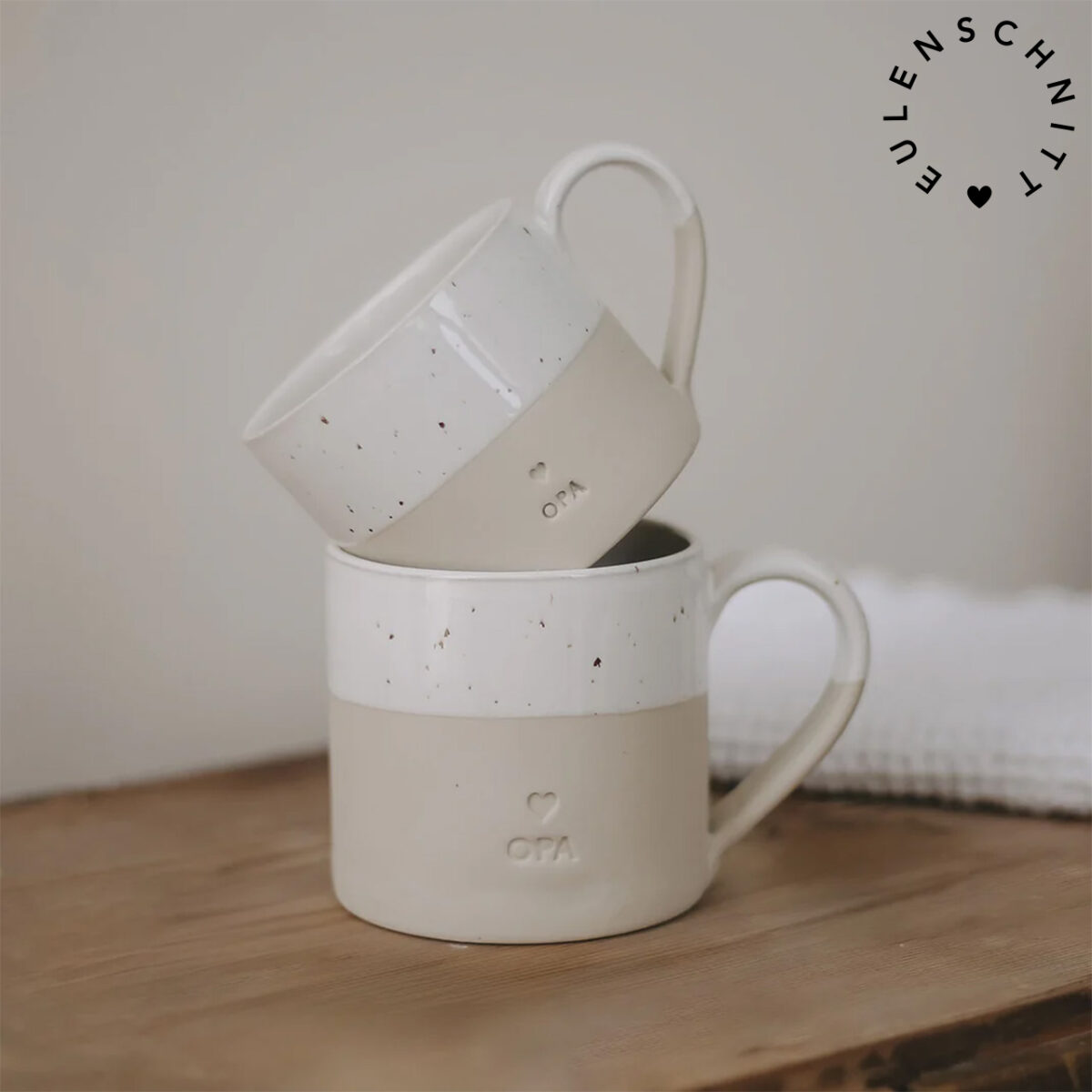 EULENSCHNITT Tasse „Opa“