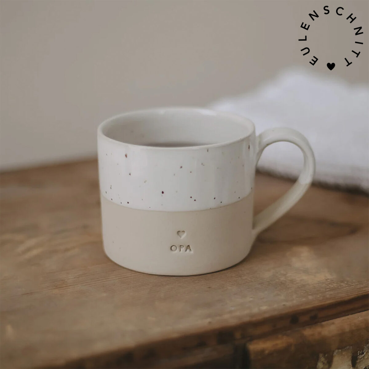 EULENSCHNITT Tasse „Opa“