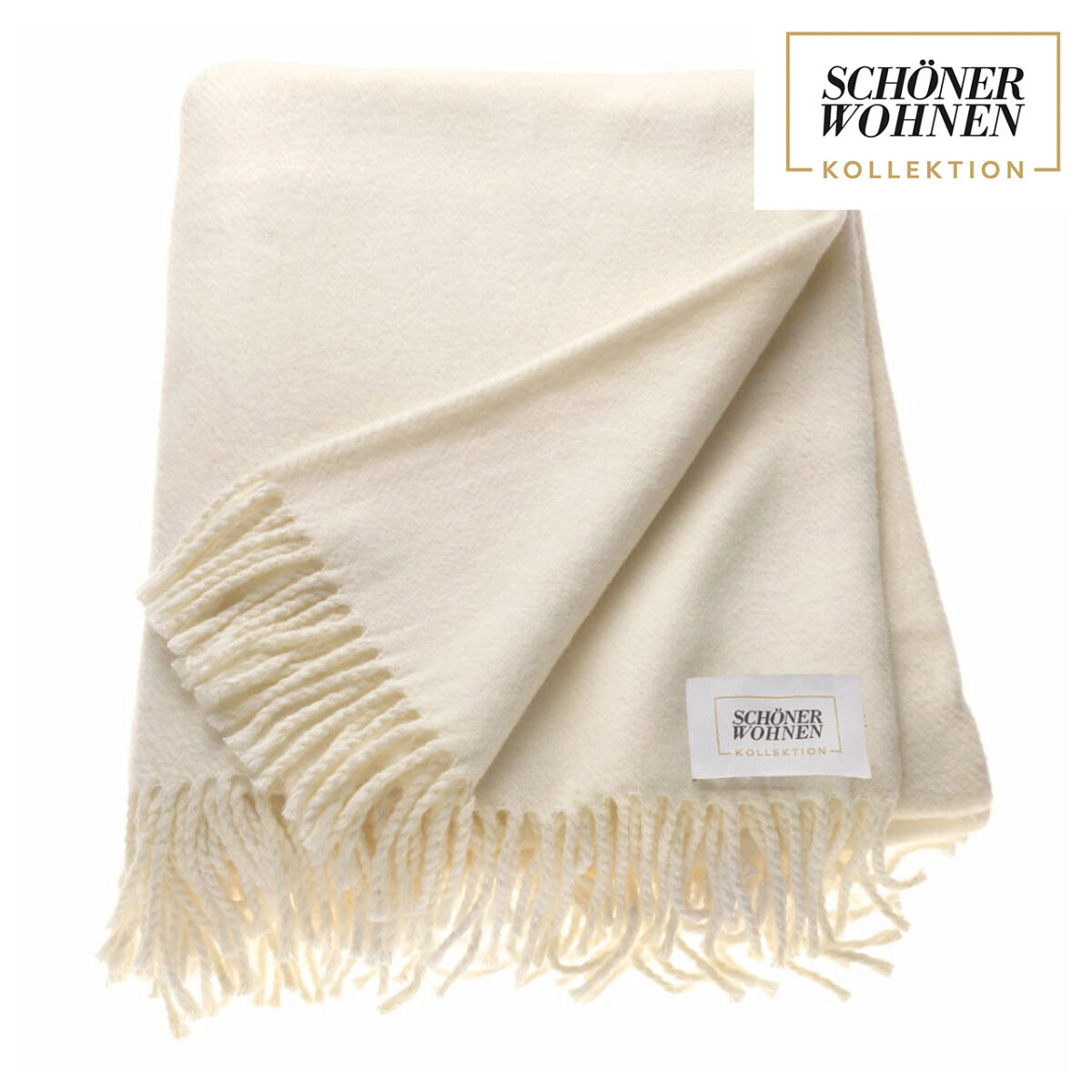 SCHÖNER WOHNEN-Kollektion Decke BASICS creme