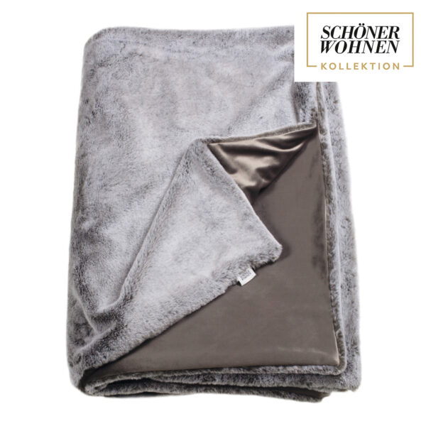 SCHÖNER WOHNEN-Kollektion Decke COZY grau