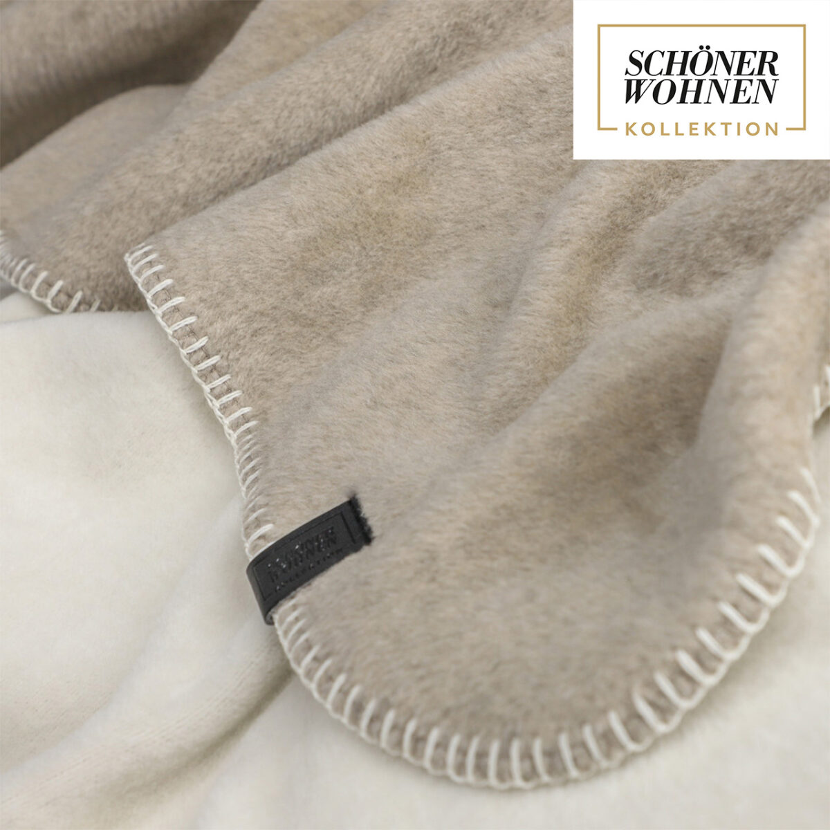 SCHÖNER WOHNEN-Kollektion Decke FAVORIT beige