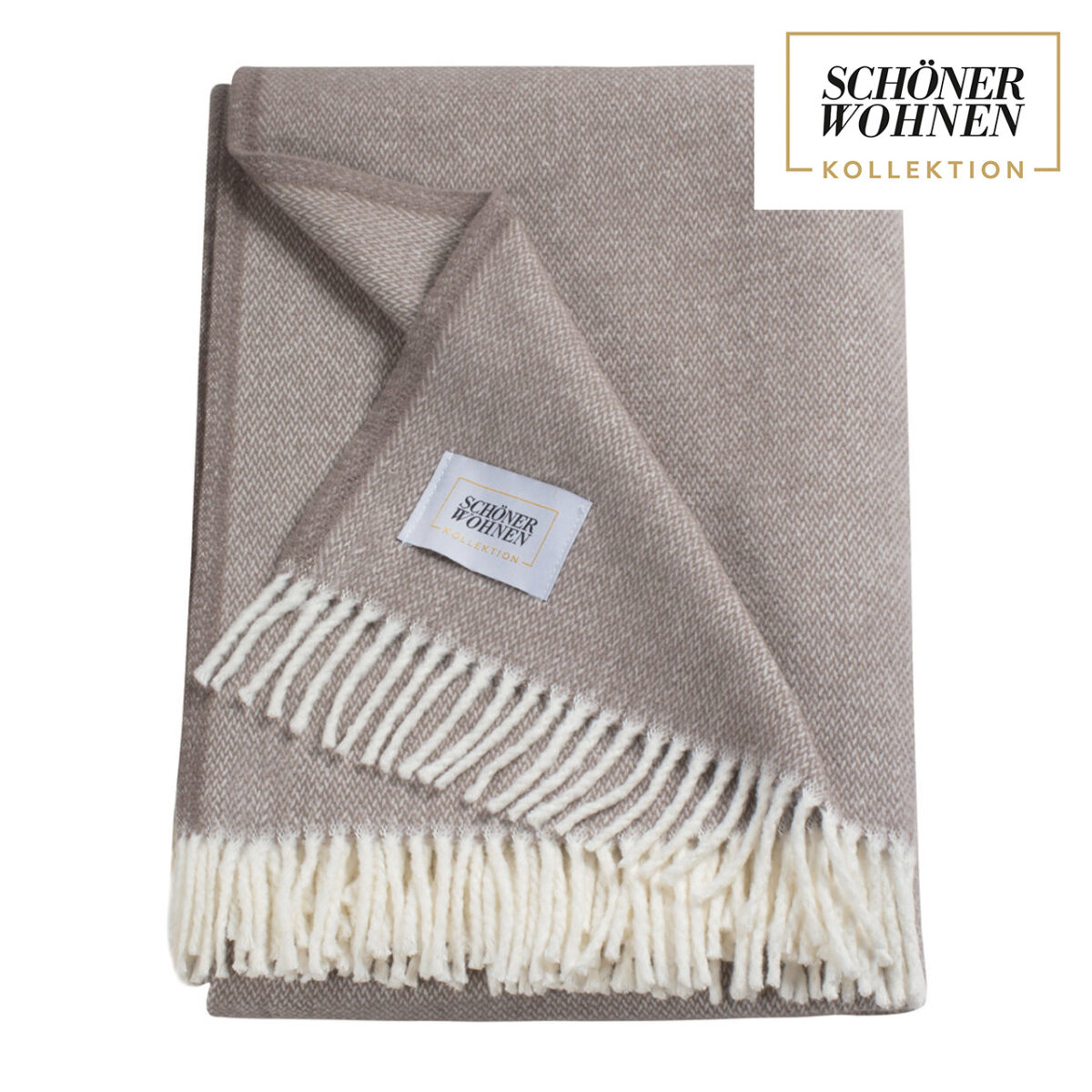 SCHÖNER WOHNEN-Kollektion Decke RELAX taupe