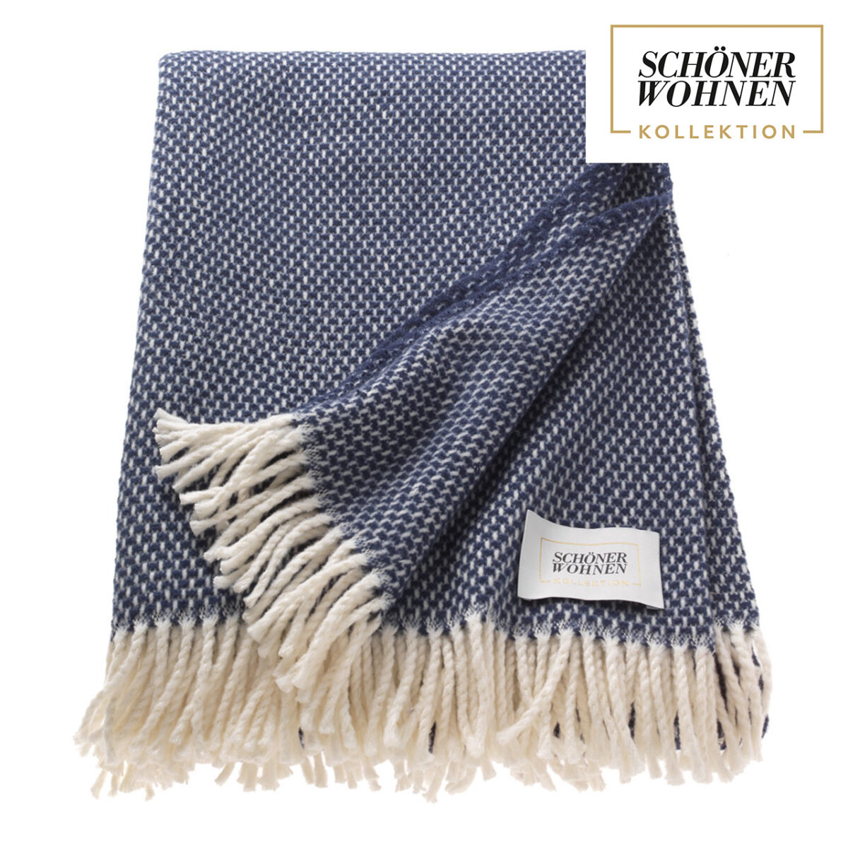SCHÖNER WOHNEN-Kollektion Decke ZEN navy blue