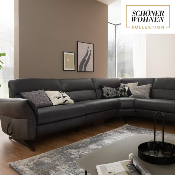 SCHÖNER WOHNEN-Kollektion Kissen BAY grau