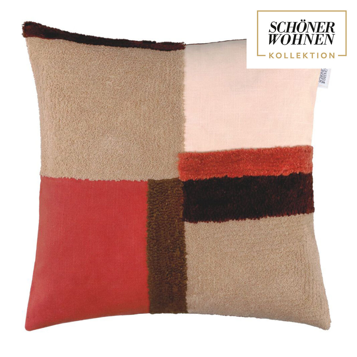 SCHÖNER WOHNEN-Kollektion Kissen ART burgundy