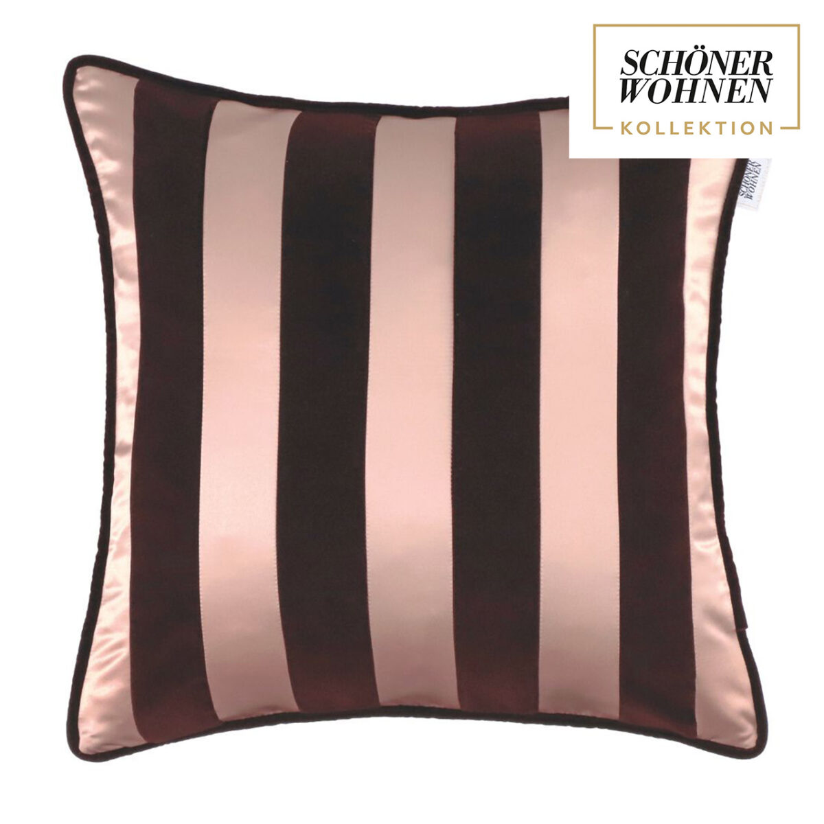SCHÖNER WOHNEN-Kollektion Kissen AVENUE burgundy
