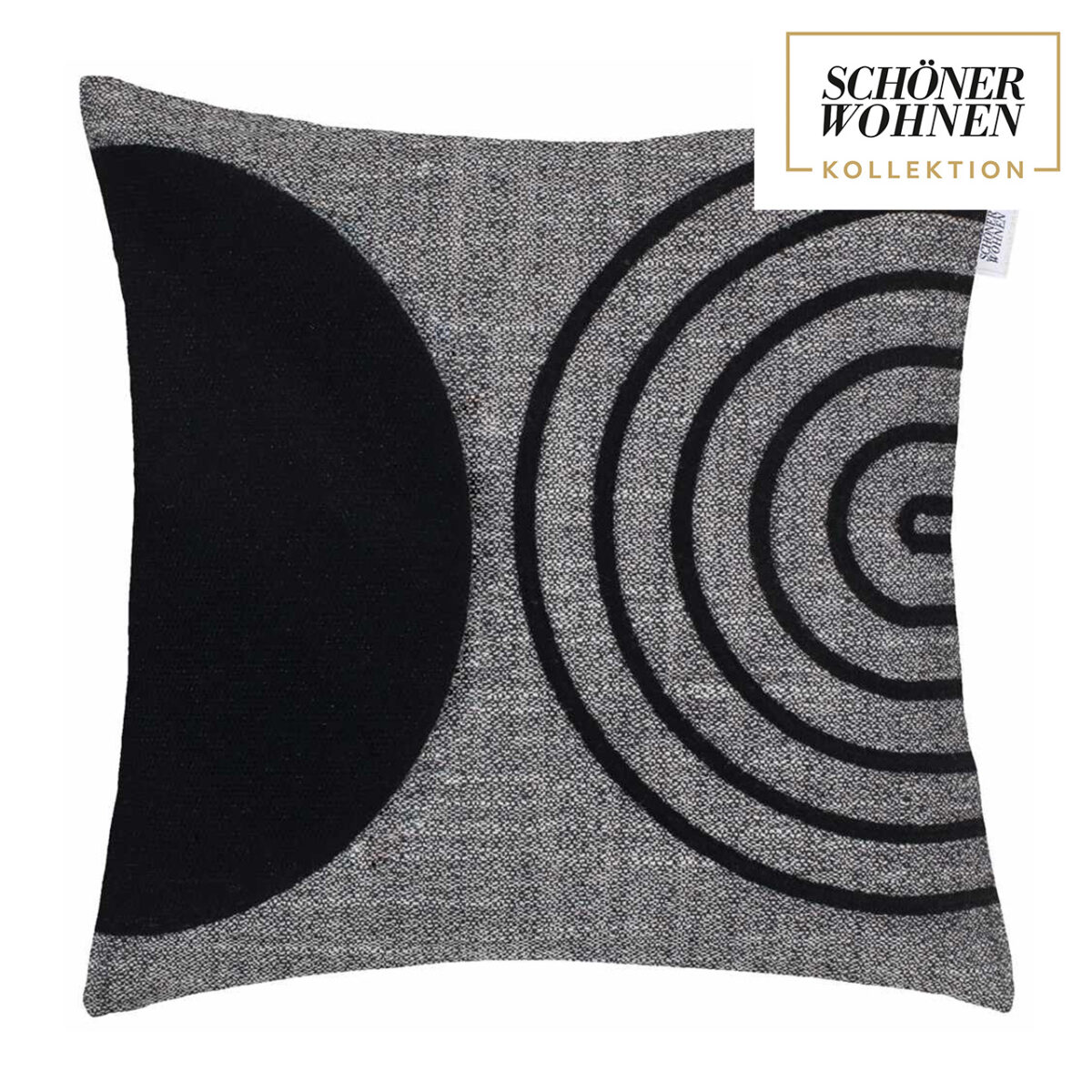 SCHÖNER WOHNEN-Kollektion Kissen BOHO schwarz