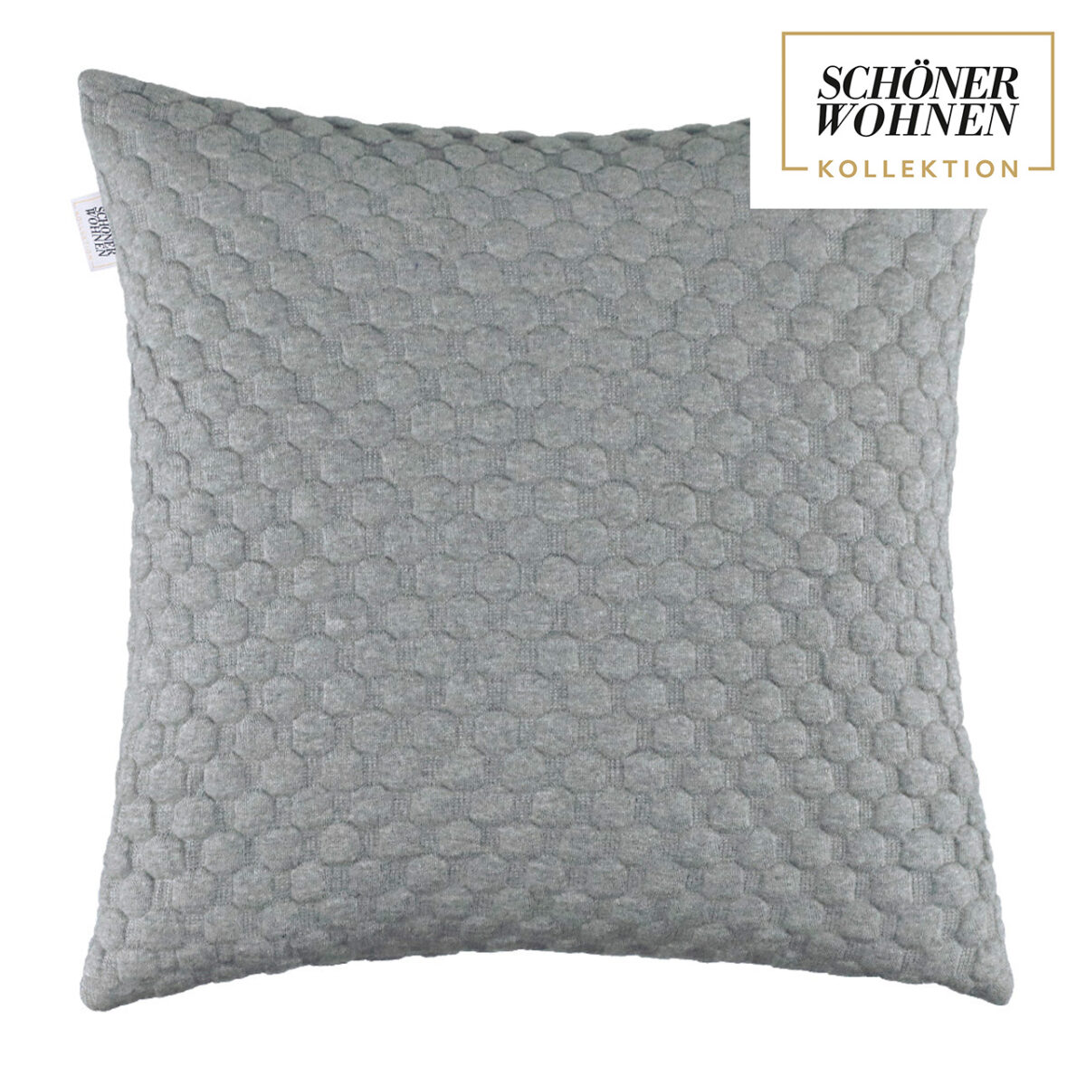 SCHÖNER WOHNEN-Kollektion Kissen BUBBLE grau