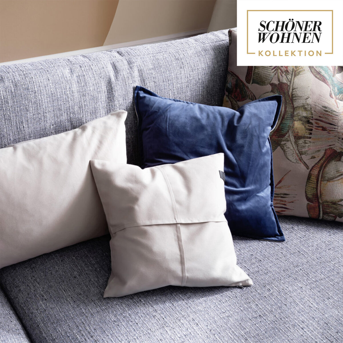 SCHÖNER WOHNEN-Kollektion Kissen DOLCE navy