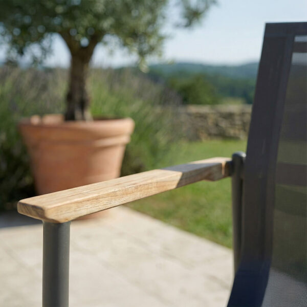 Möbel Kerkfeld in Borken - Möbel und Küchen auf 15.000 m² 48 ZEBRA Sessel Enox 2-er Set 7336 Aluminium/Teakholz