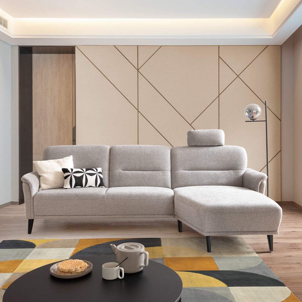 activineo Trapezsofa GENUA