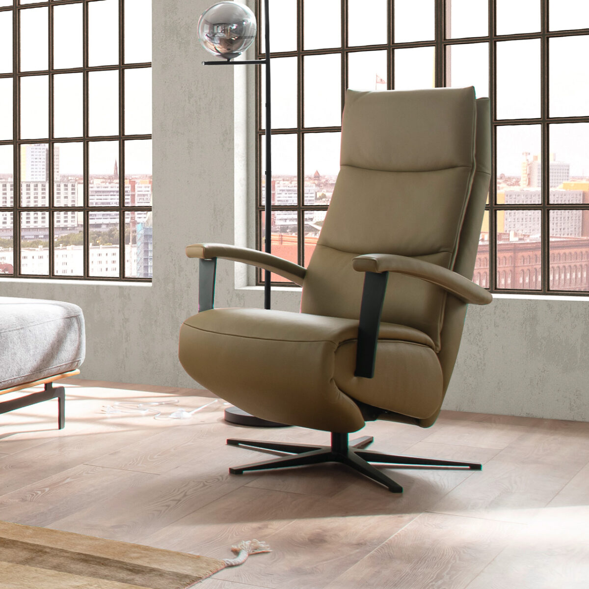 activineo Relaxsessel BEPPO olive