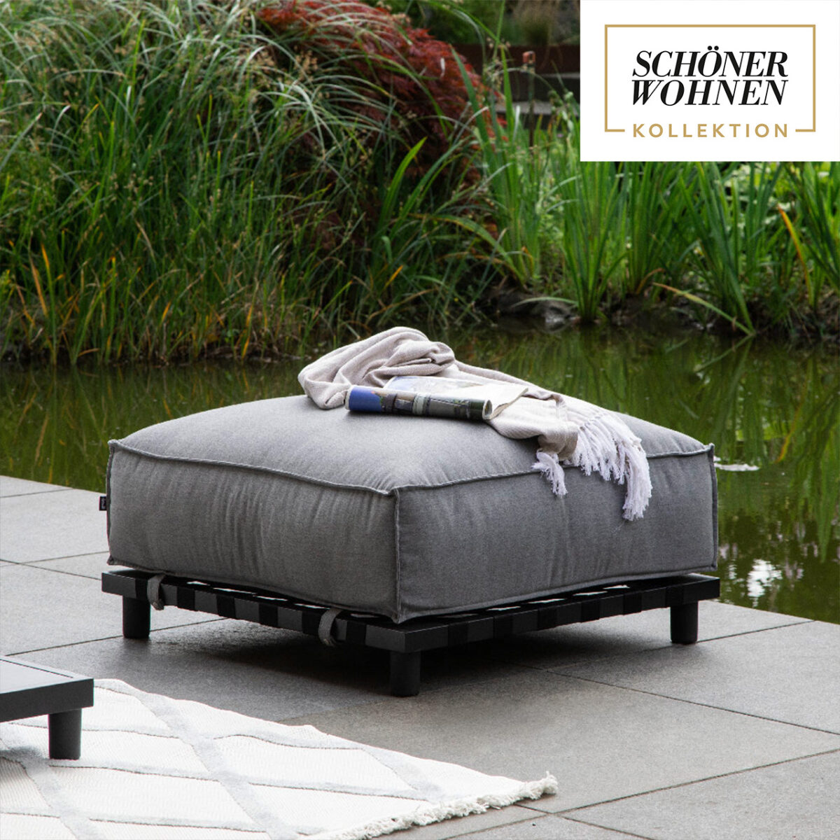 SCHÖNER WOHNEN-Kollektion Hocker VLIELAND