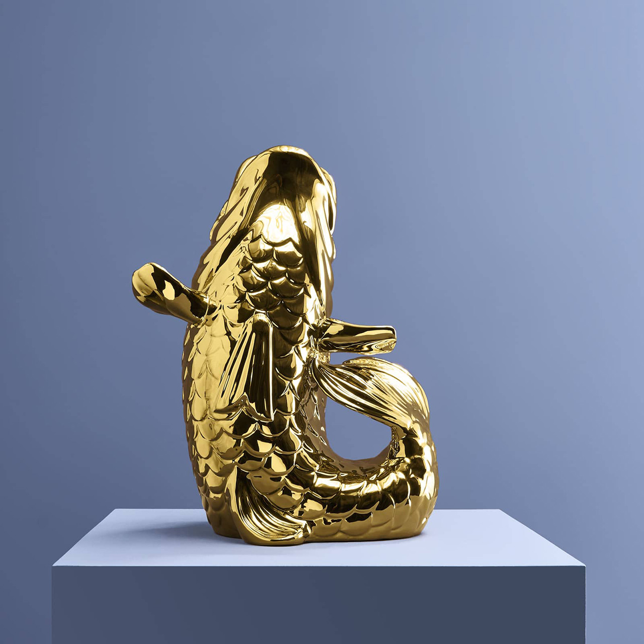 WERNS® Vase BLUBB 9 WERNS® Vase BLUBB keramik gold
