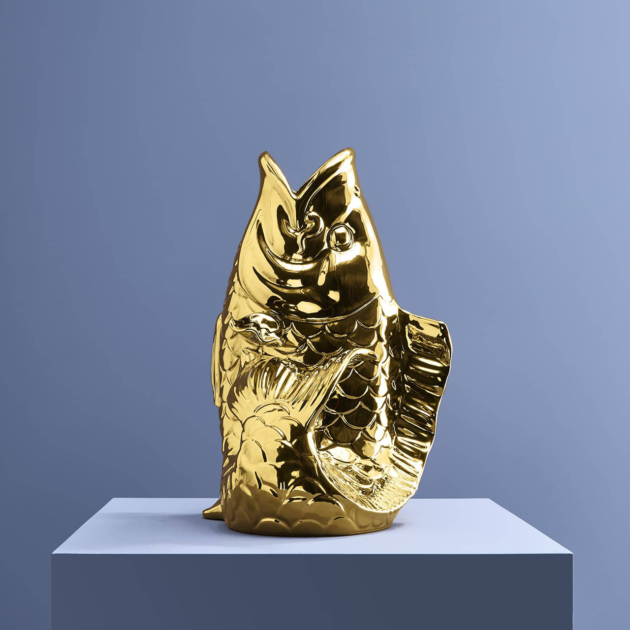 WERNS® Vase BLUBB 7 WERNS® Vase BLUBB keramik gold