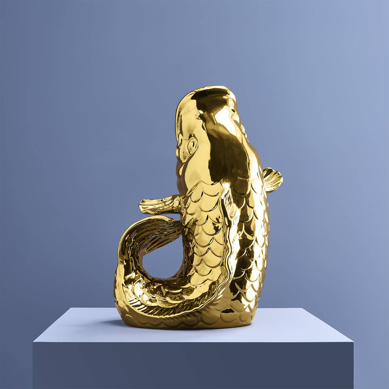 WERNS® Vase BLUBB 5 WERNS® Vase BLUBB keramik gold