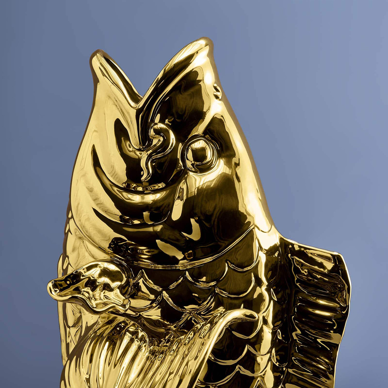 WERNS® Vase BLUBB 13 WERNS® Vase BLUBB keramik gold