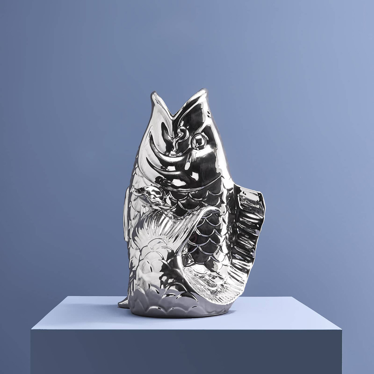 WERNS® Vase BLUBB 59 WERNS® Vase BLUBB keramik silber