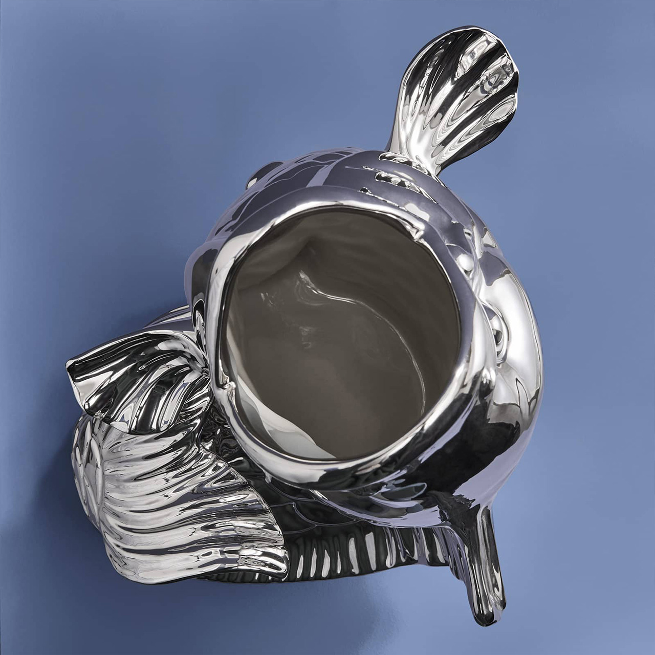 WERNS® Vase BLUBB 77 WERNS® Vase BLUBB keramik silber