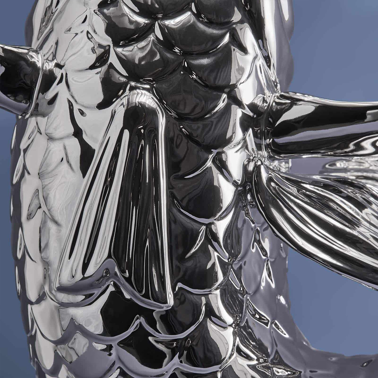 WERNS® Vase BLUBB 73 WERNS® Vase BLUBB keramik silber