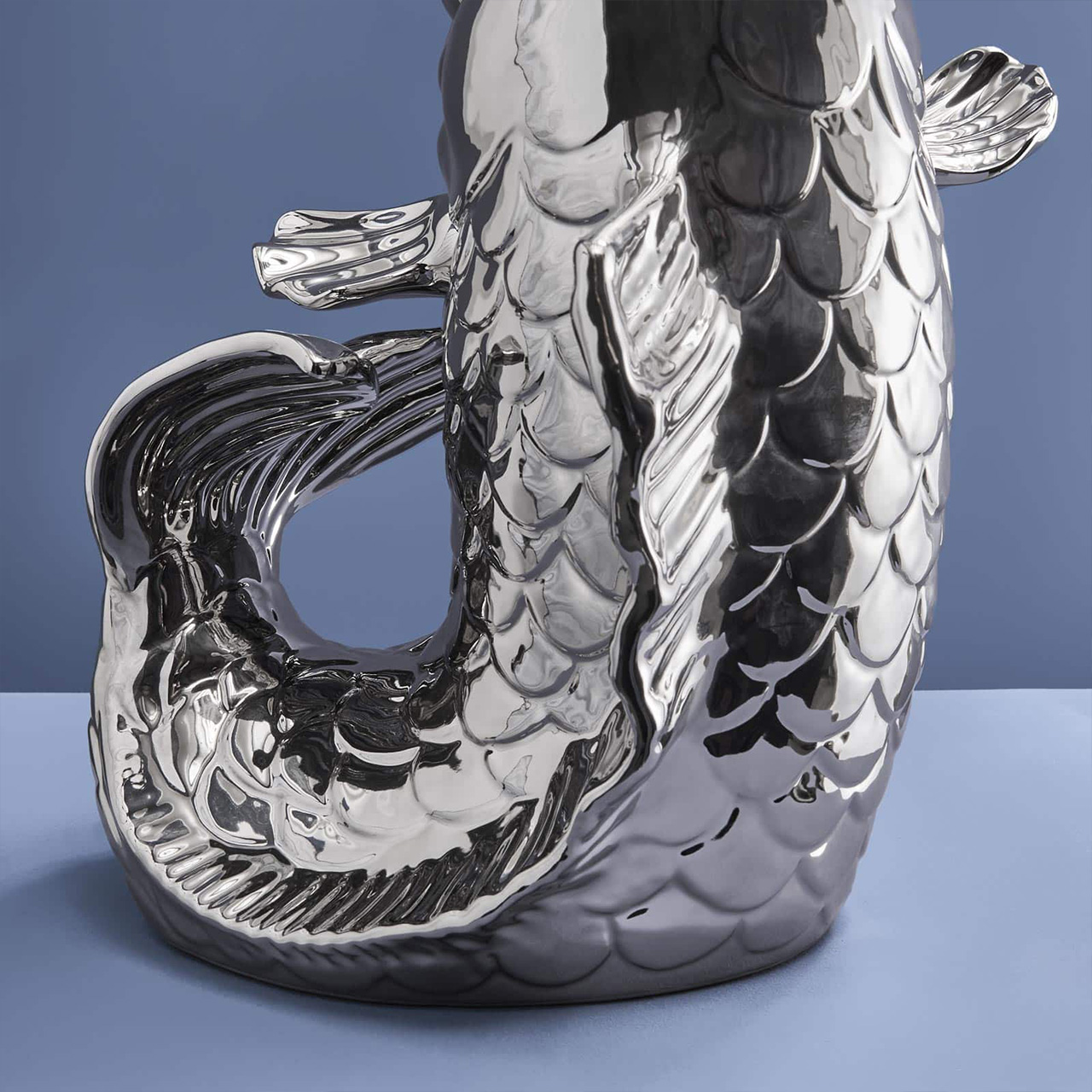 WERNS® Vase BLUBB 71 WERNS® Vase BLUBB keramik silber