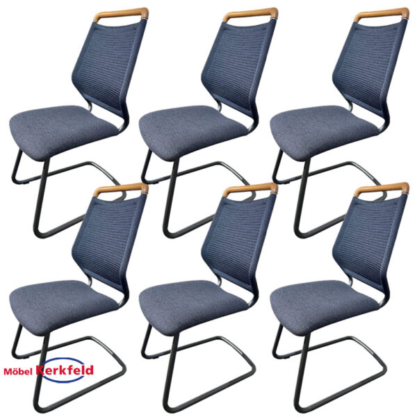 SCHÖNER WOHNEN-Kollektion Stuhlset 6er-Set Wave Schwingstuhl – sofort verfügbar!