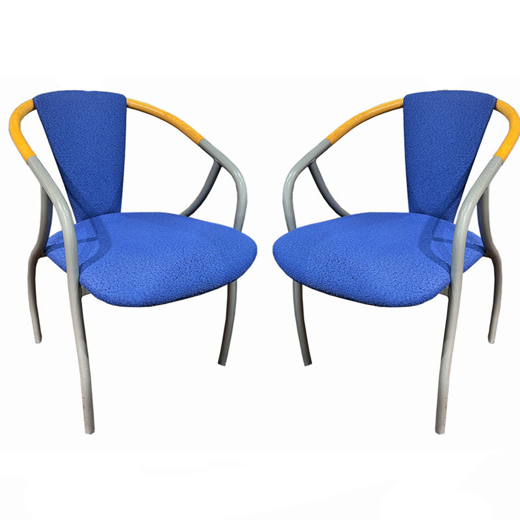 Stuhlset Blau 2-er Set – sofort verfügbar!
