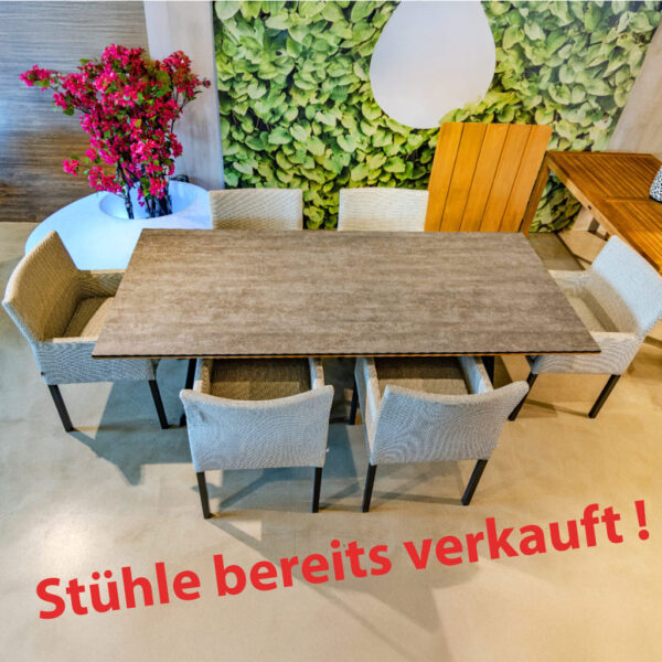 Zebra Gartentisch Ajax
